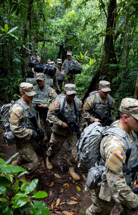 Imagen de El Pentágono ha desplegado fuerzas terrestres en Panamá para entrenar en la selva, por primera vez en más de dos décadas. Estos ejercicios coinciden con operaciones del comando sur aunque se informa qué no están relacionados!!.

